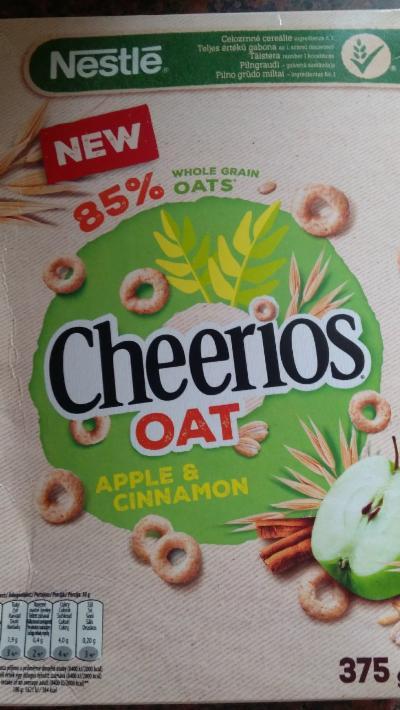 Fotografie - Cheerios oat apple & cinnamon Nestlé