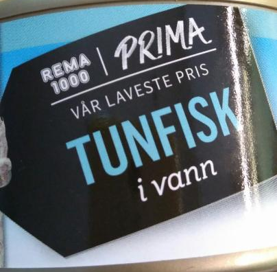 Fotografie - tunfisk i vann Prima