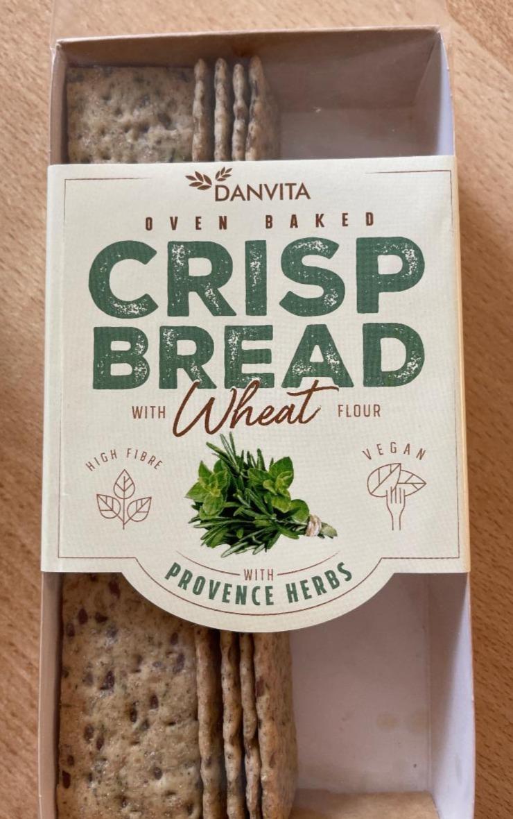 Fotografie - Crisp Bread with Wheat flour with Provence herbs Danvita
