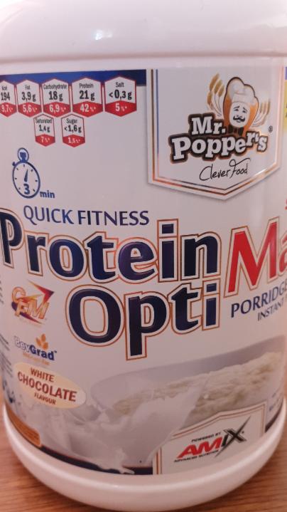 Fotografie - Protein Opti Mash Mr Poppers