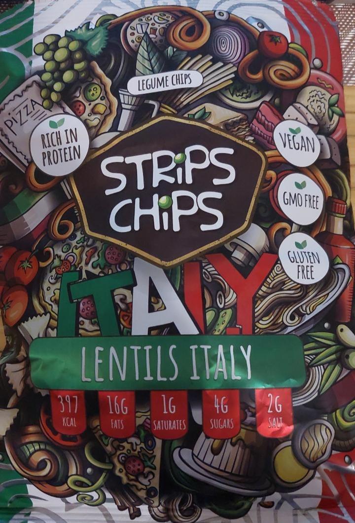 Fotografie - Strips Chips Čočka Italia