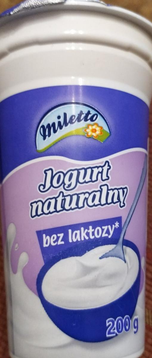 Fotografie - jogurt bez laktozy Miletto