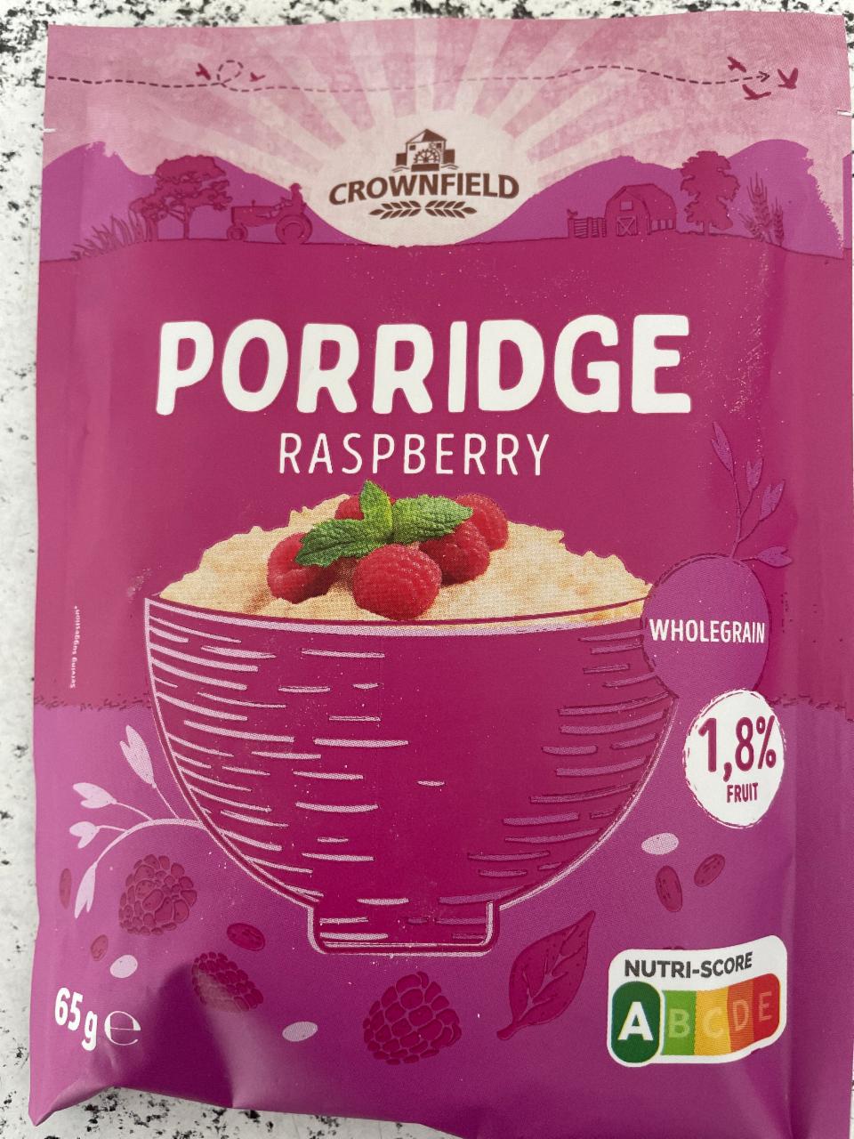 Fotografie - Porridge raspberry Crownfield