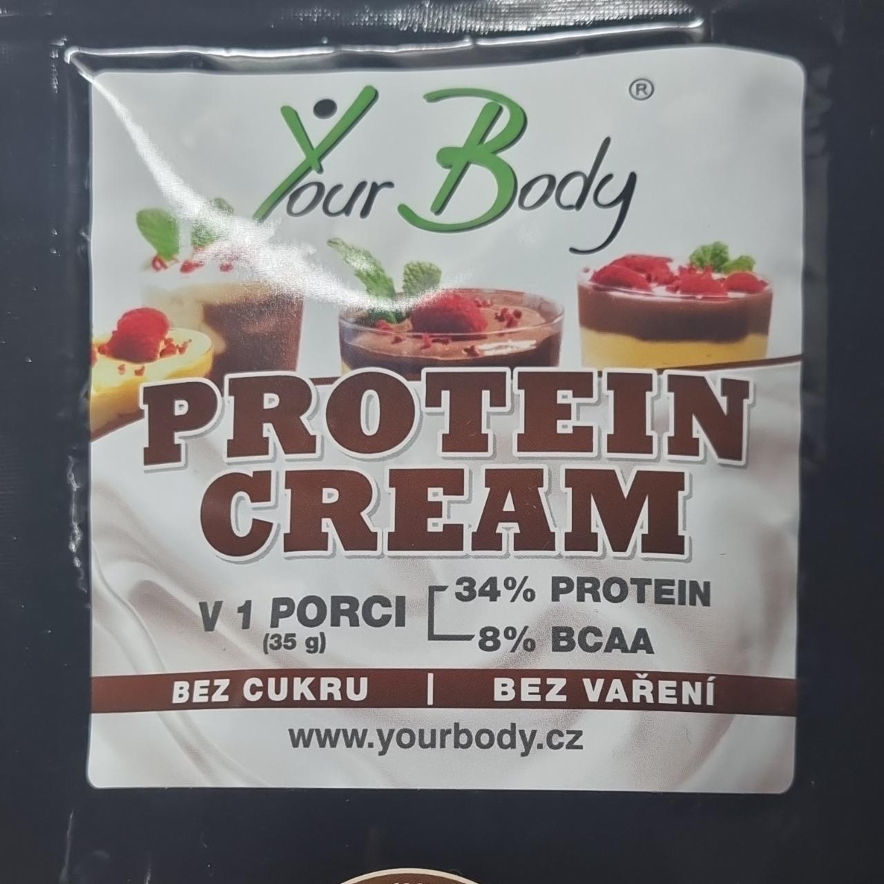 Fotografie - Protein Cream Bílá Čokoláda YourBody