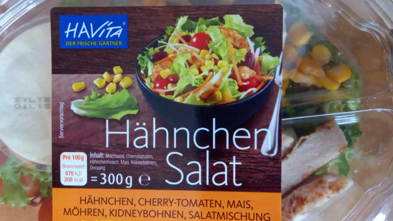 Fotografie - hänchen salat Havita