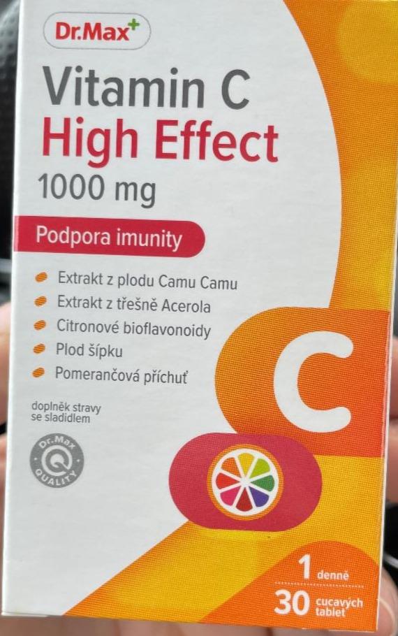 Fotografie - Vitamin C High Effect 1000mg Dr.Max