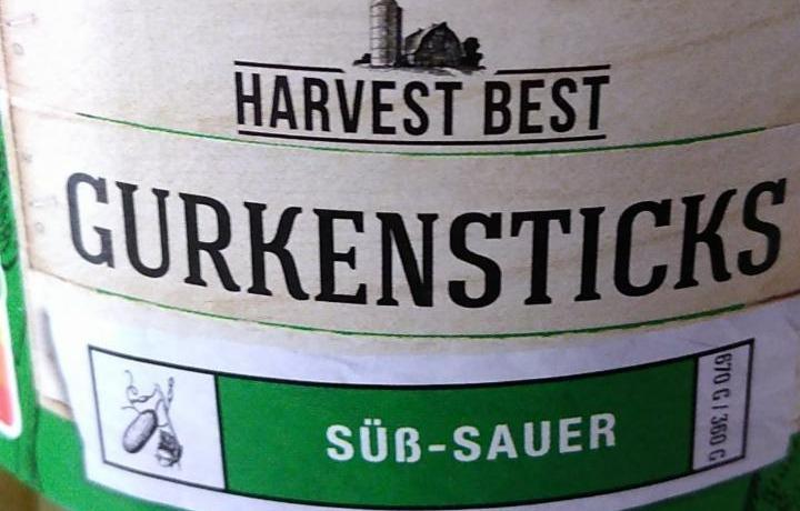 Fotografie - Gurkensticks Süß-Sauer Harvest Best