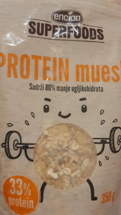 Fotografie - Protein muesli Encian Superfoods