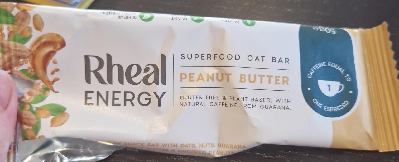 Fotografie - Peanut Butter Bar Rheal Energy