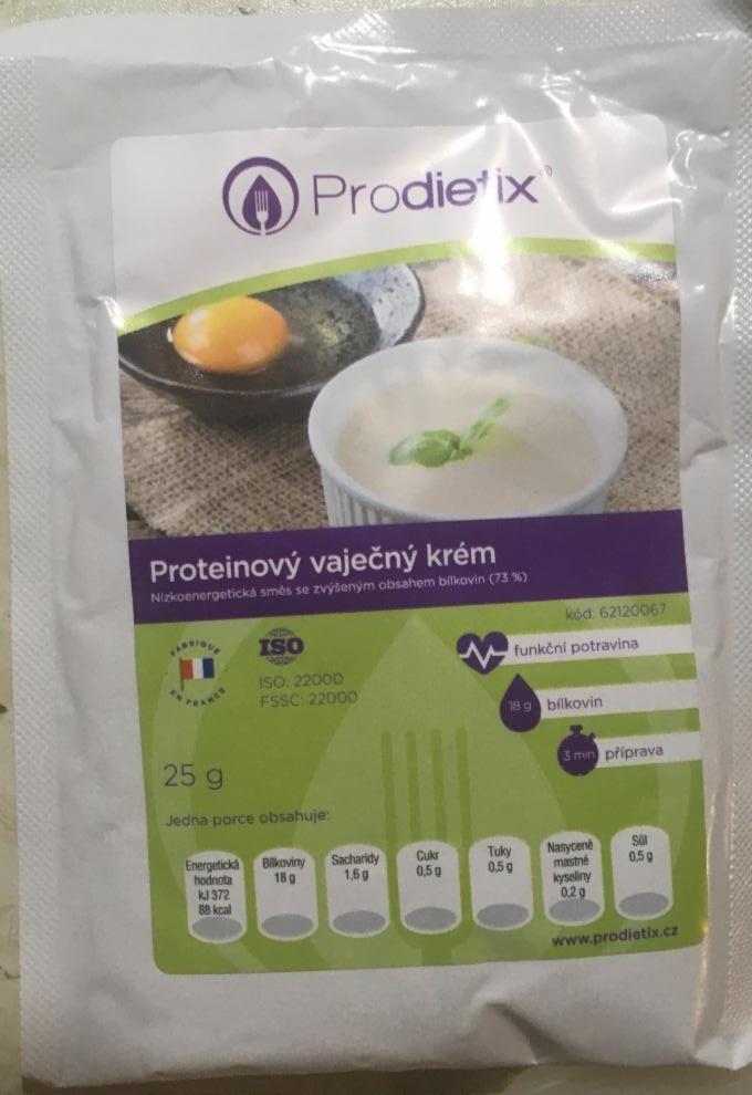 Fotografie - Proteinový vaječný krém Prodietix