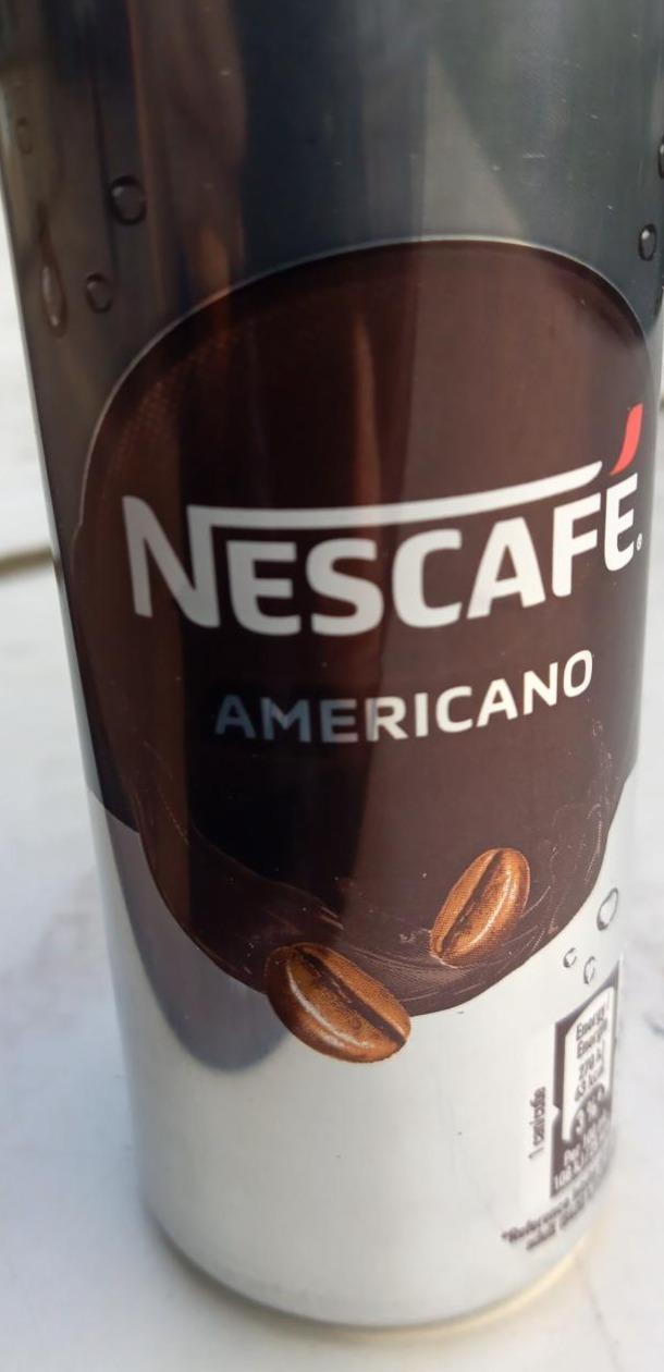 Fotografie - Americano Nescafé