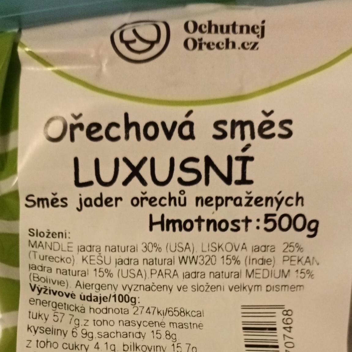 Fotografie - Ořechová směs LUXUSNÍ Ochutnejorech.cz