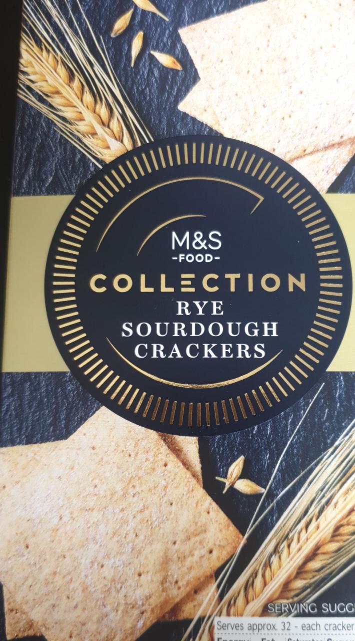 Fotografie - Collection Rye Sourdough Crackers M&S Food