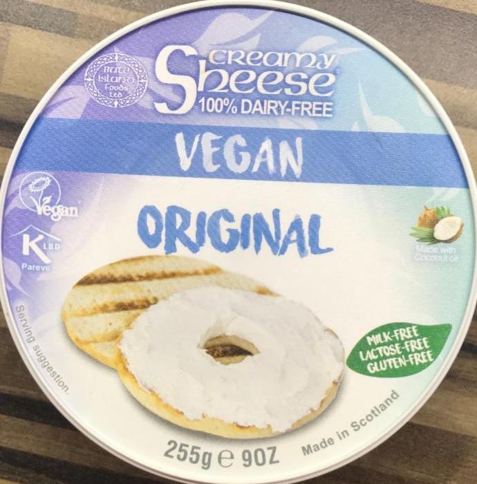 Fotografie - Vegan Original Creamy Sheese Bute Island