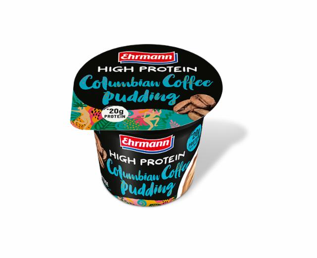 Fotografie - High protein Columbian coffee pudding Ehrmann