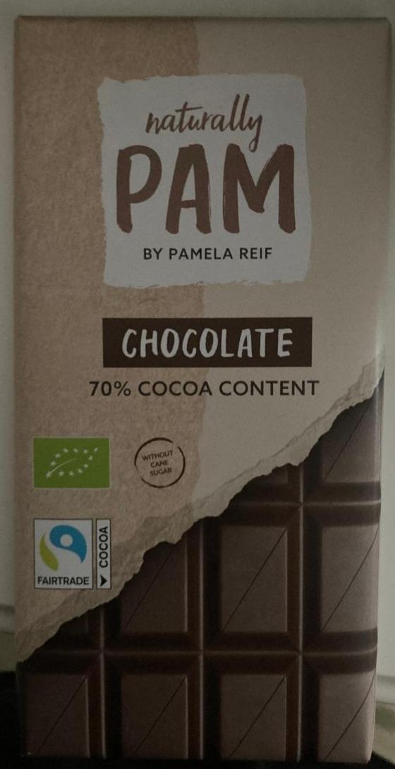 Fotografie - Chocolate 70% cocoa content Naturally Pam by Pamela Reif