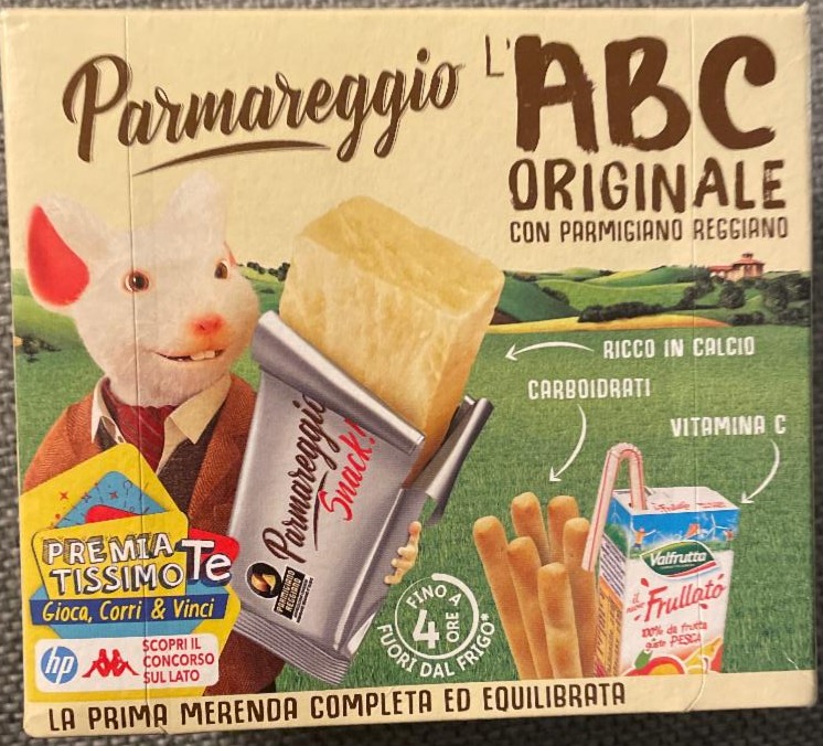 Fotografie - Parmareggio L'ABC Originale con Parmigiano Reggiano, Grissini