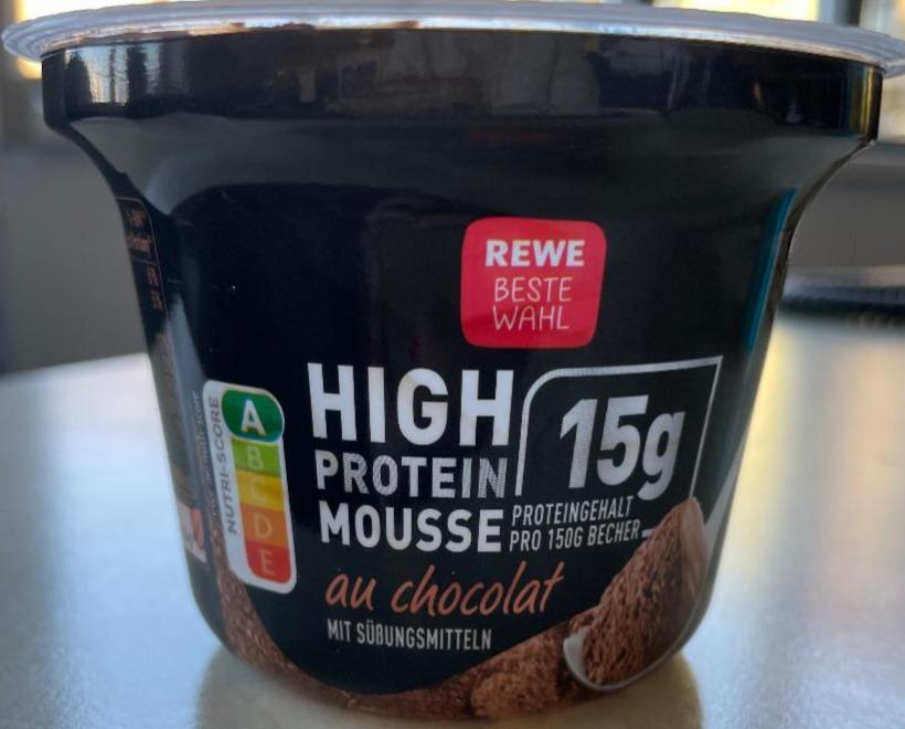 Fotografie - High Protein Mousse au Chocolat Rewe beste wahl