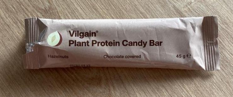 Fotografie - Plant Protein Candy Bar Hazelnuts Vilgain