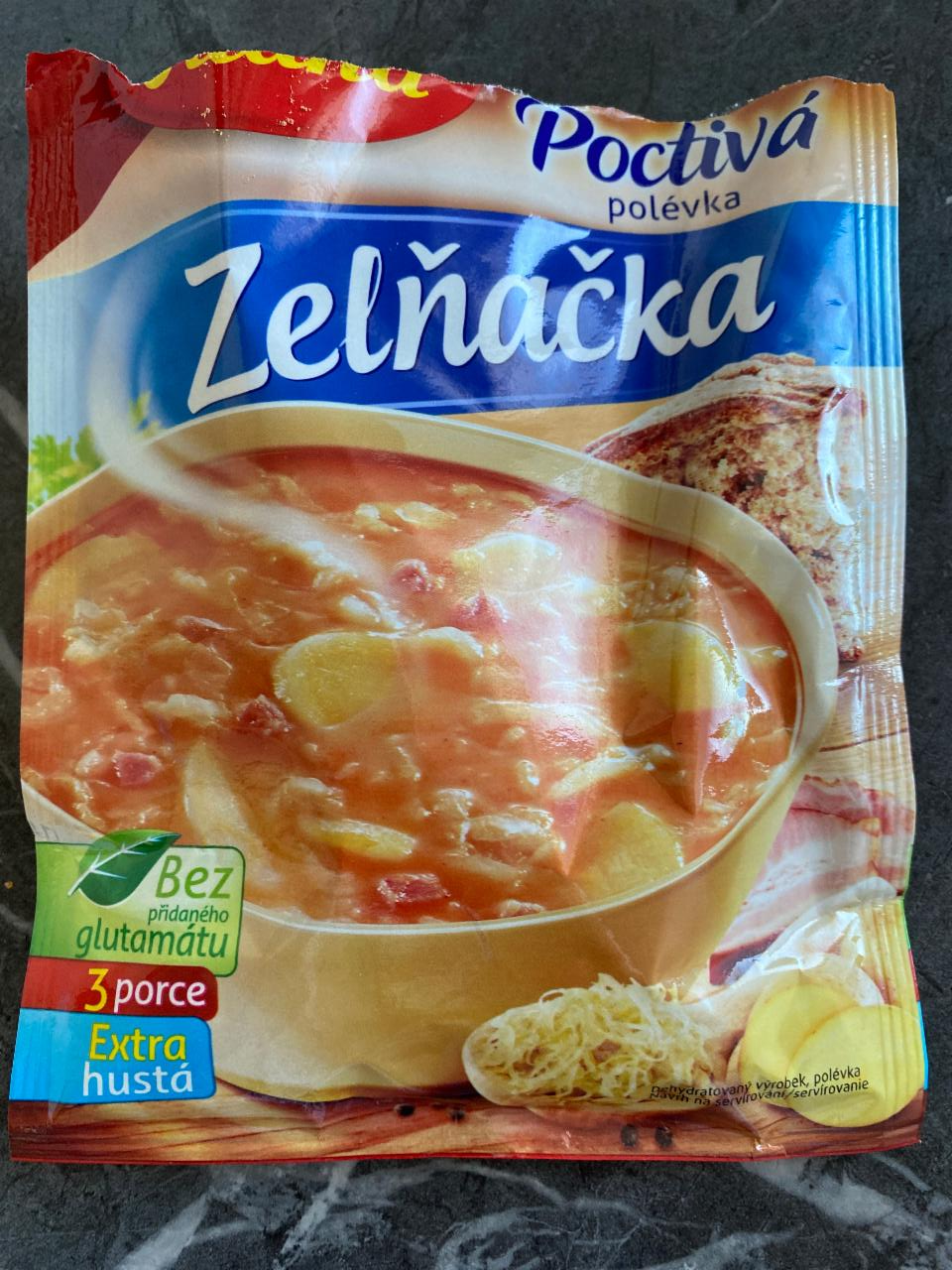 Fotografie - zelňačka poctivá polévka Vitana