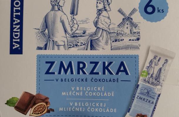 Fotografie - Zmrzka v belgické mléčné čokoládě Hollandia