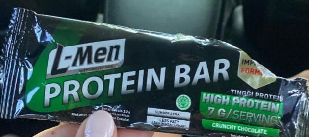 Fotografie - Protein Bar Crunchy Chocolate L-Men