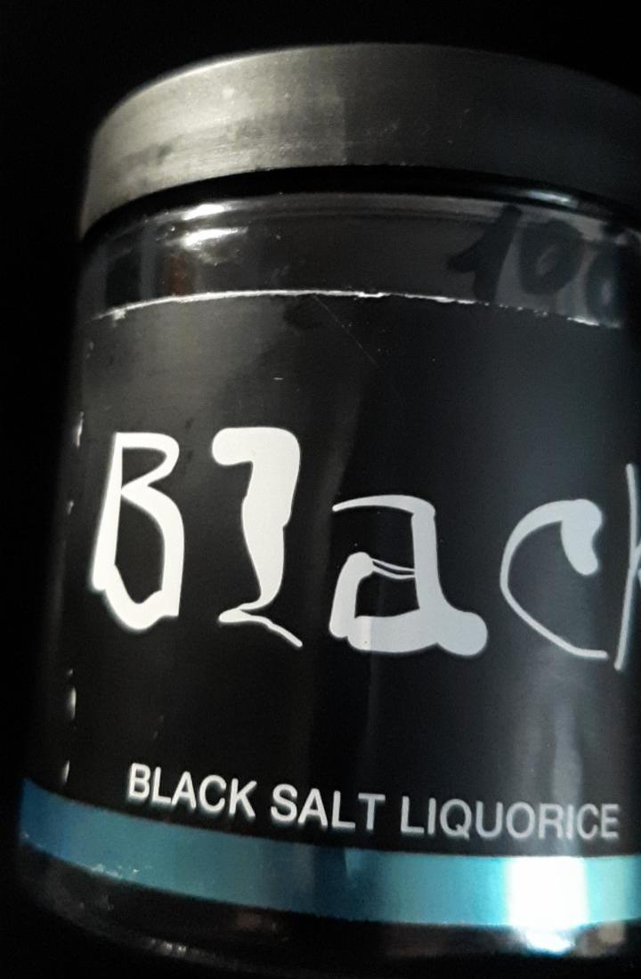 Fotografie - Black salt liquorice