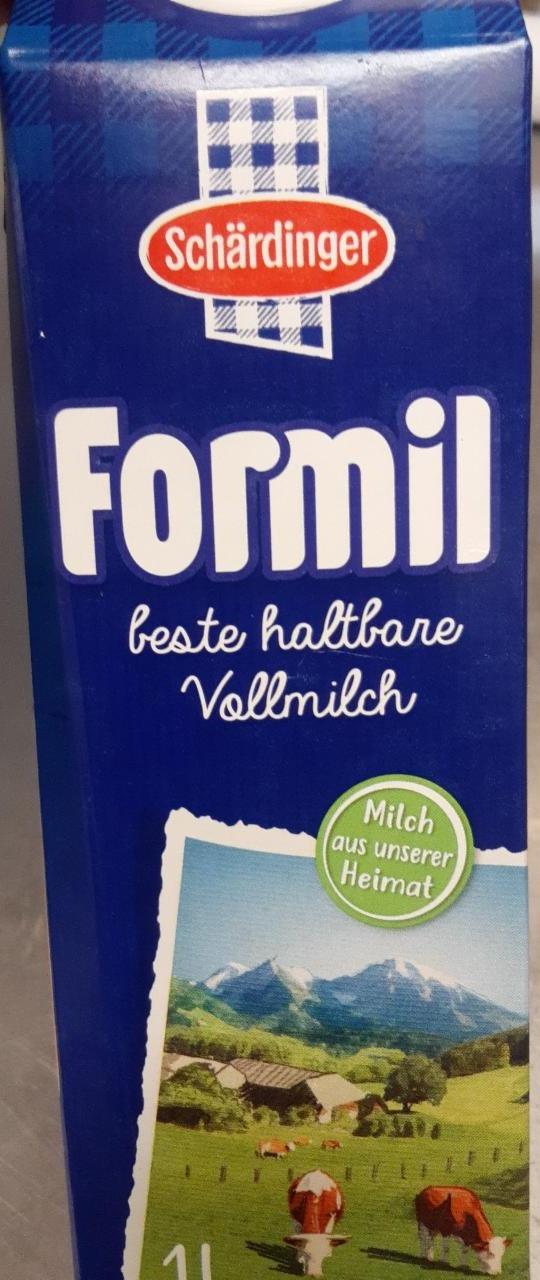 Fotografie - Formil Haltbare Vollmilch 3,5% Fett Schärdinger