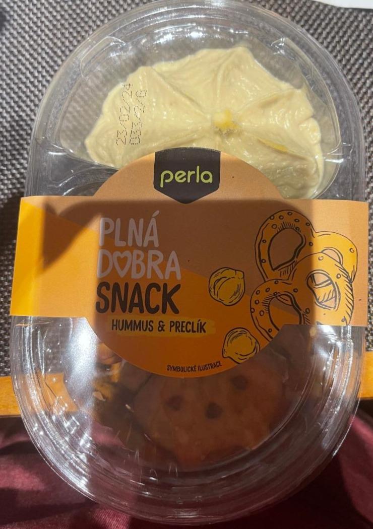 Fotografie - Plná dobra snack Hummus & Preclík Perla