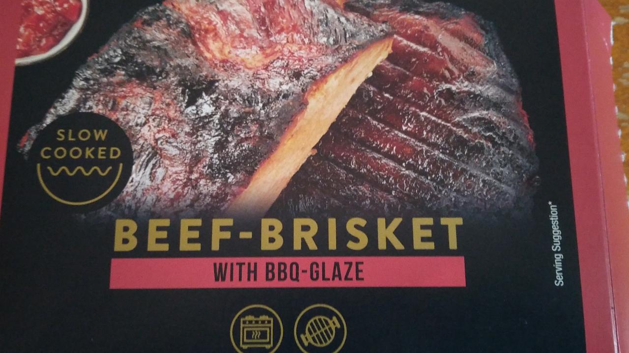 Fotografie - Slow cooked Beef-Brisket with BBQ-Glaze