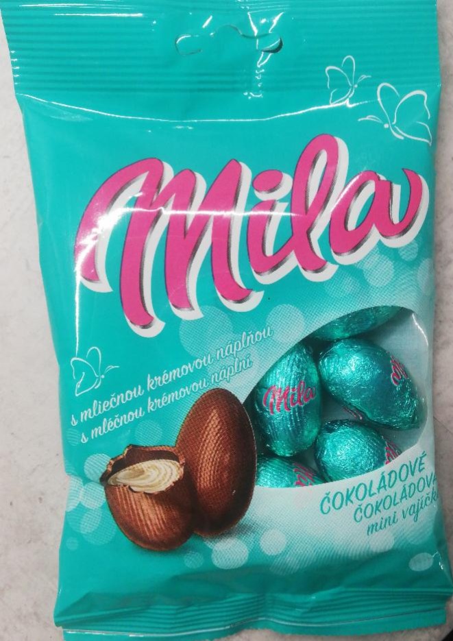 Fotografie - Mila čokoládové mini vajíčka