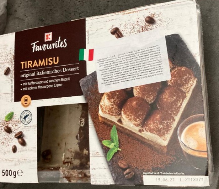 Fotografie - Tiramisu original italienisches Dessert K-Favourites