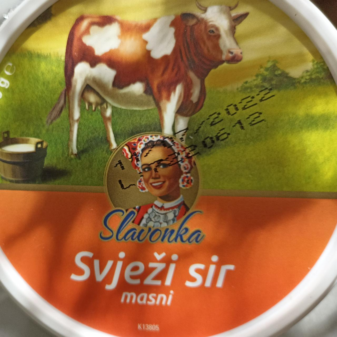 Fotografie - Svježi sir masni Slavonka