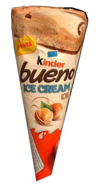 Fotografie - zmrzlina kornout kinder bueno