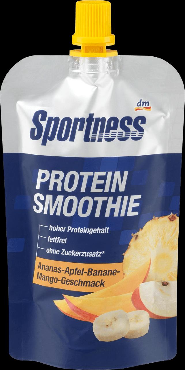 Fotografie - Smoothie proteinové ananas-jablko-banán-mango