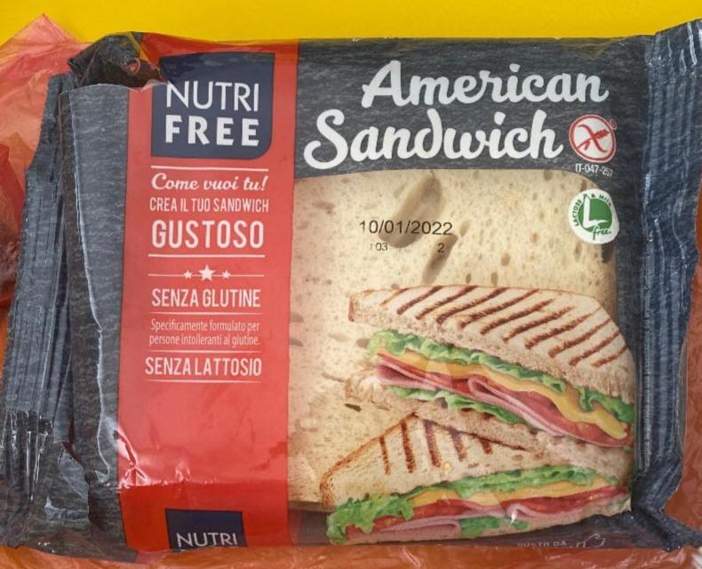 Fotografie - American Sandwich senza glutine NutriFree