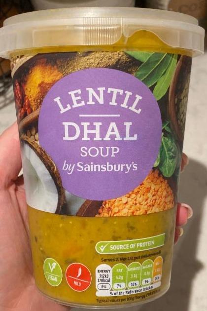 Fotografie - Lentil Dhal Soup by Sainsbury's