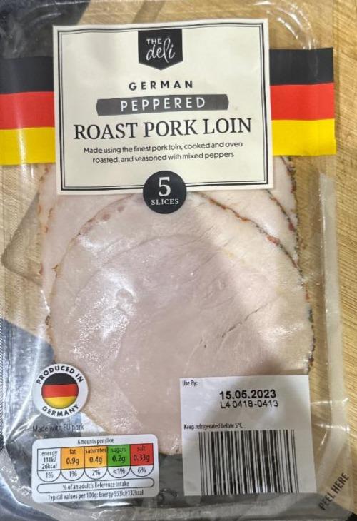 Fotografie - German Peppered Roast pork loin The deli