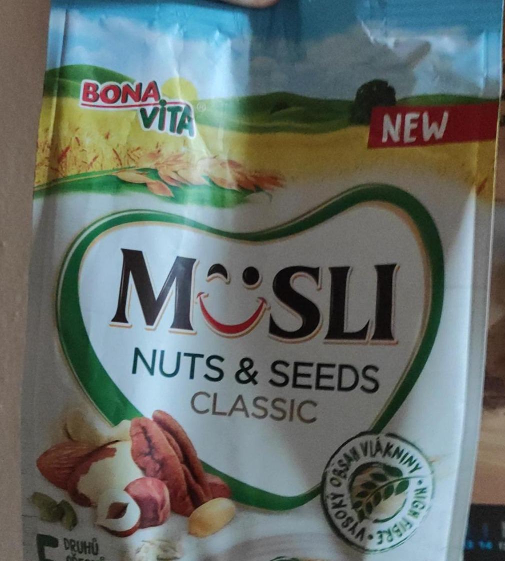 Fotografie - Müsli Nuts & Seeds Classic Bonavita