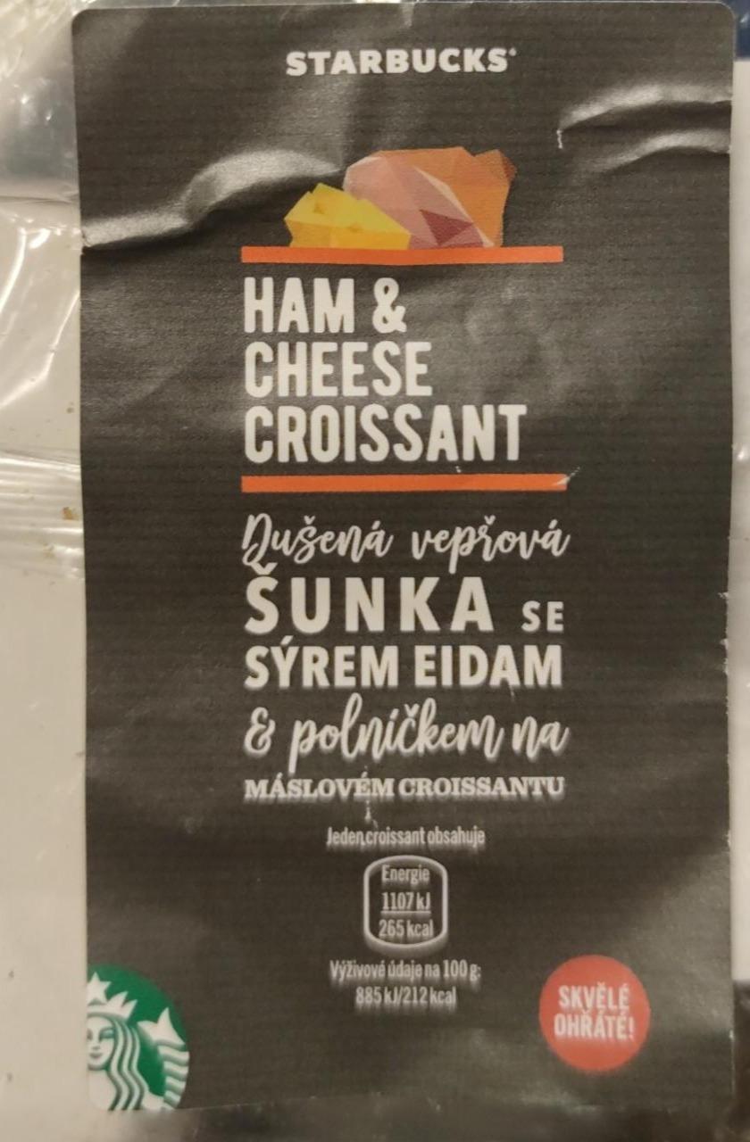 Fotografie - Ham & Cheese Croissant Starbucks