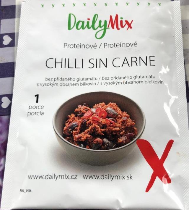 Fotografie - Proteinové Chilli sin Carne DailyMix