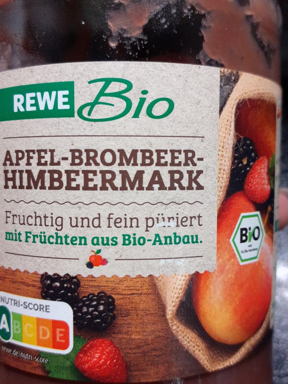 Fotografie - Apfel-Brombeer-Himbeermark REWE Bio