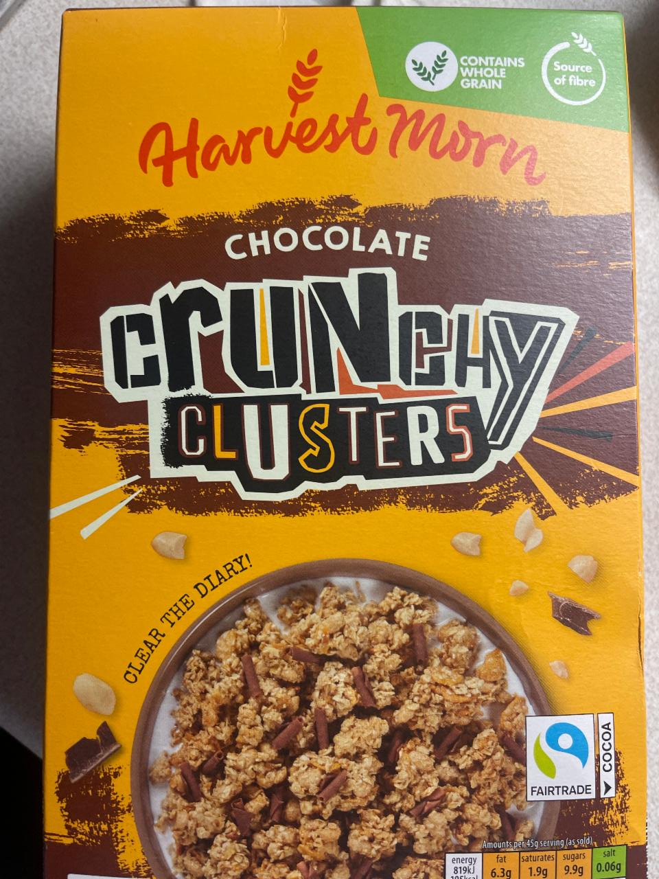 Fotografie - Chocolate Crunchy Cluster Harvest Morn