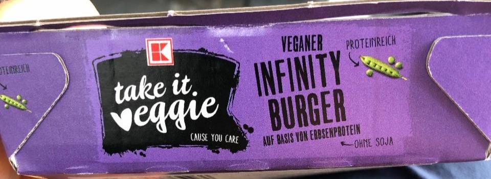 Fotografie - Veganer Infinity Burger K Take it veggie