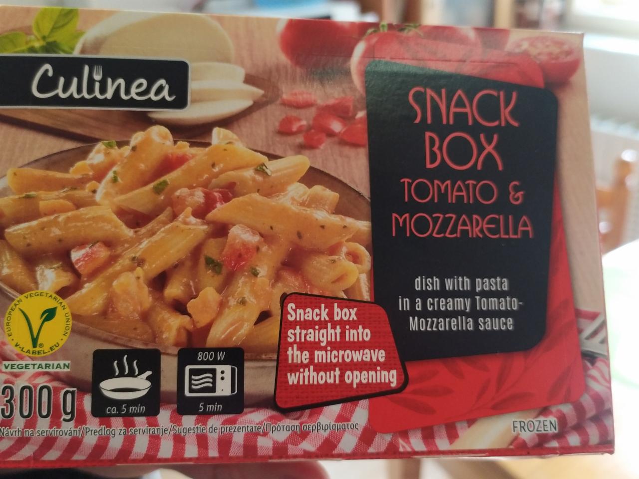 Fotografie - Snack box Tomato & mozzarella Culinea