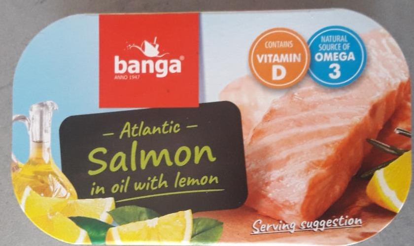 Fotografie - Atlantic Salmon in Oil with Lemon Banga