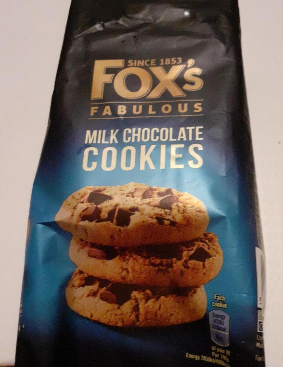 Fotografie - Fabulous Milk Chocolate Cookies Fox's