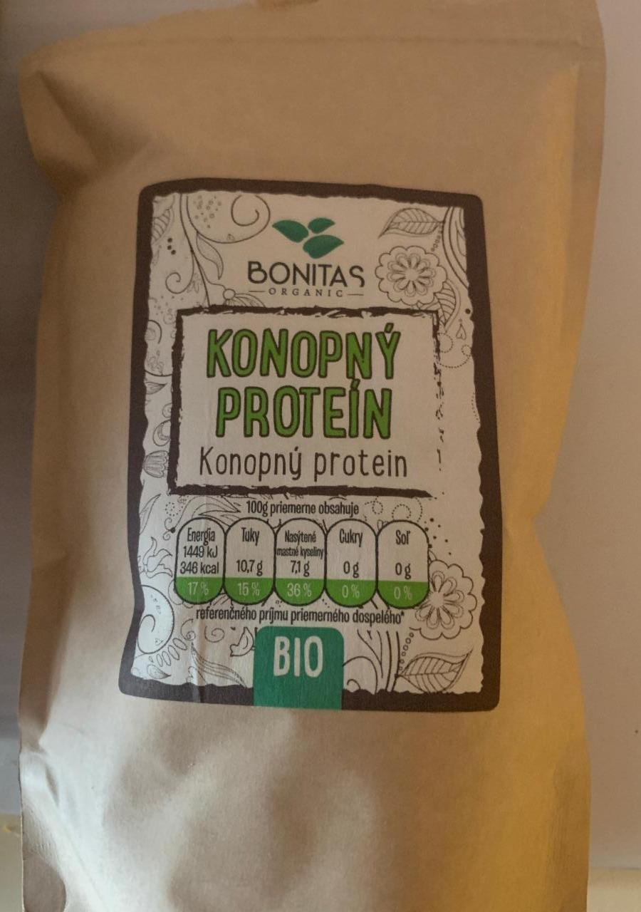 Fotografie - Bio Konopný protein Bonitas