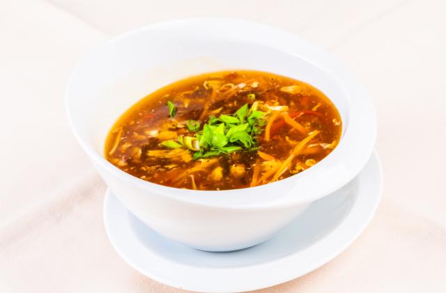 Fotografie - čínská pikantní polévka