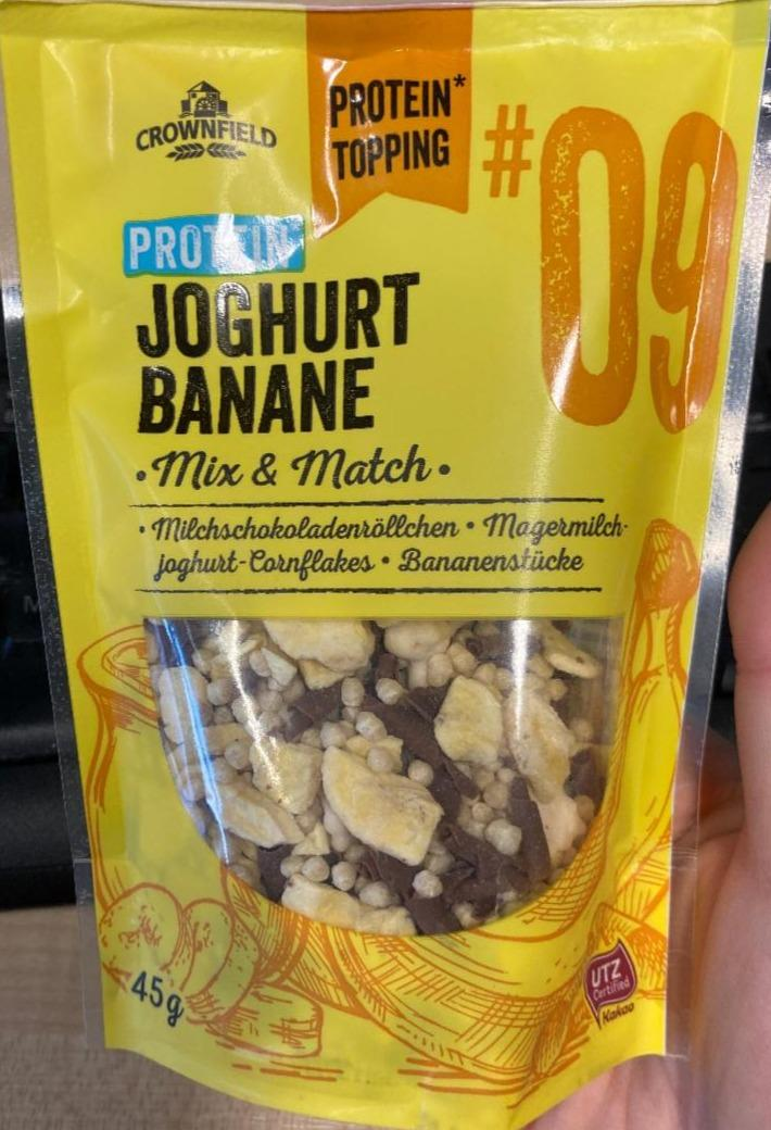 Fotografie - Protein joghurt banane Crownfield